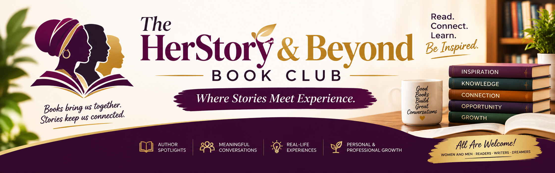 The HerStory & Beyond Book Club cover image