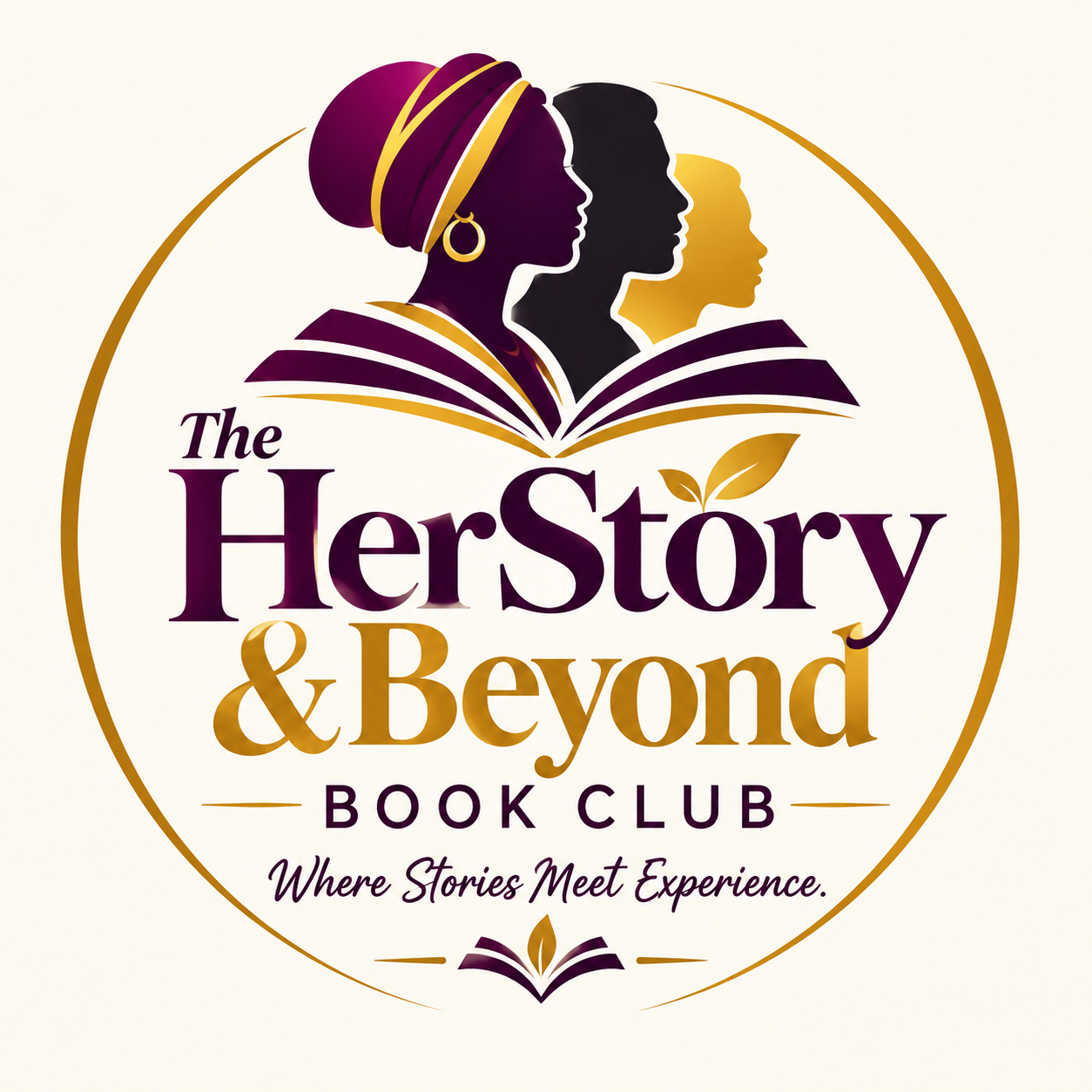 The HerStory & Beyond Book Club logo