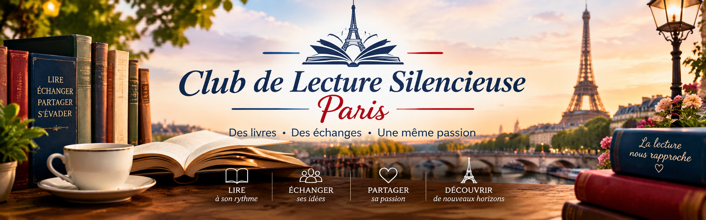 Club de Lecture Silencieuse Paris cover image