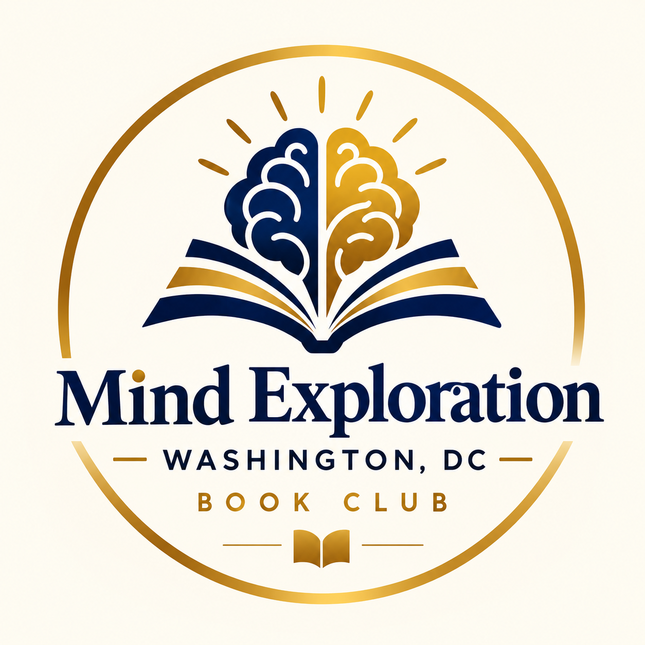 Mind Exploration - Washington, DC Book Club logo