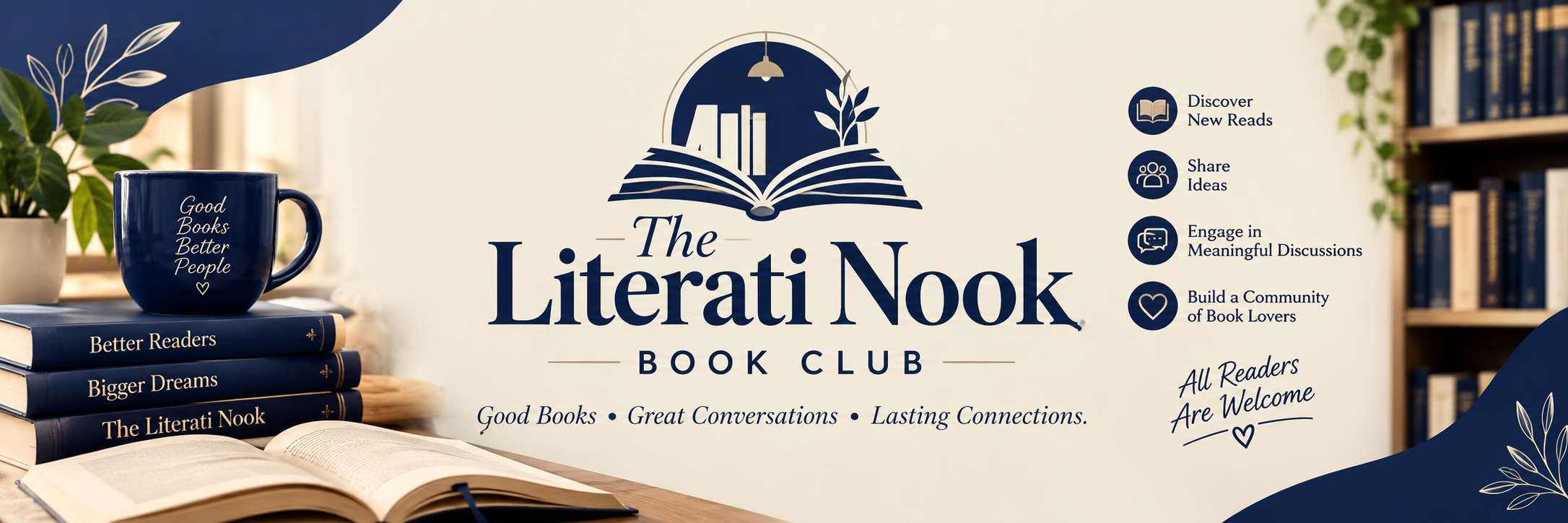 The Literati Nook banner