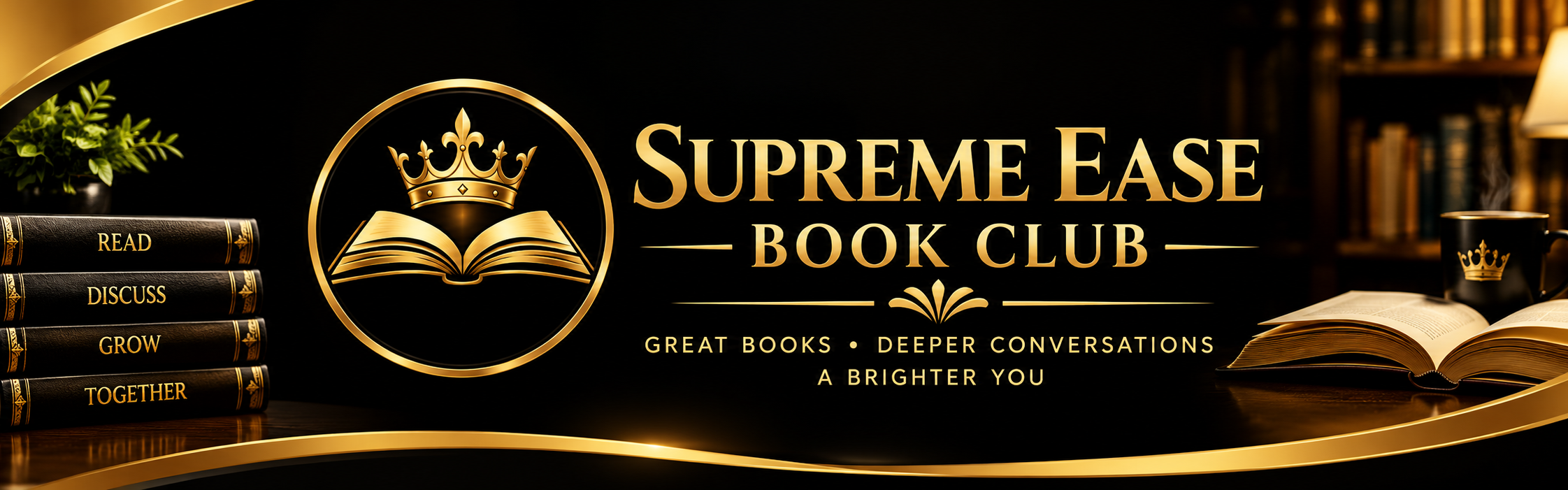 Supreme Ease Book Club banner