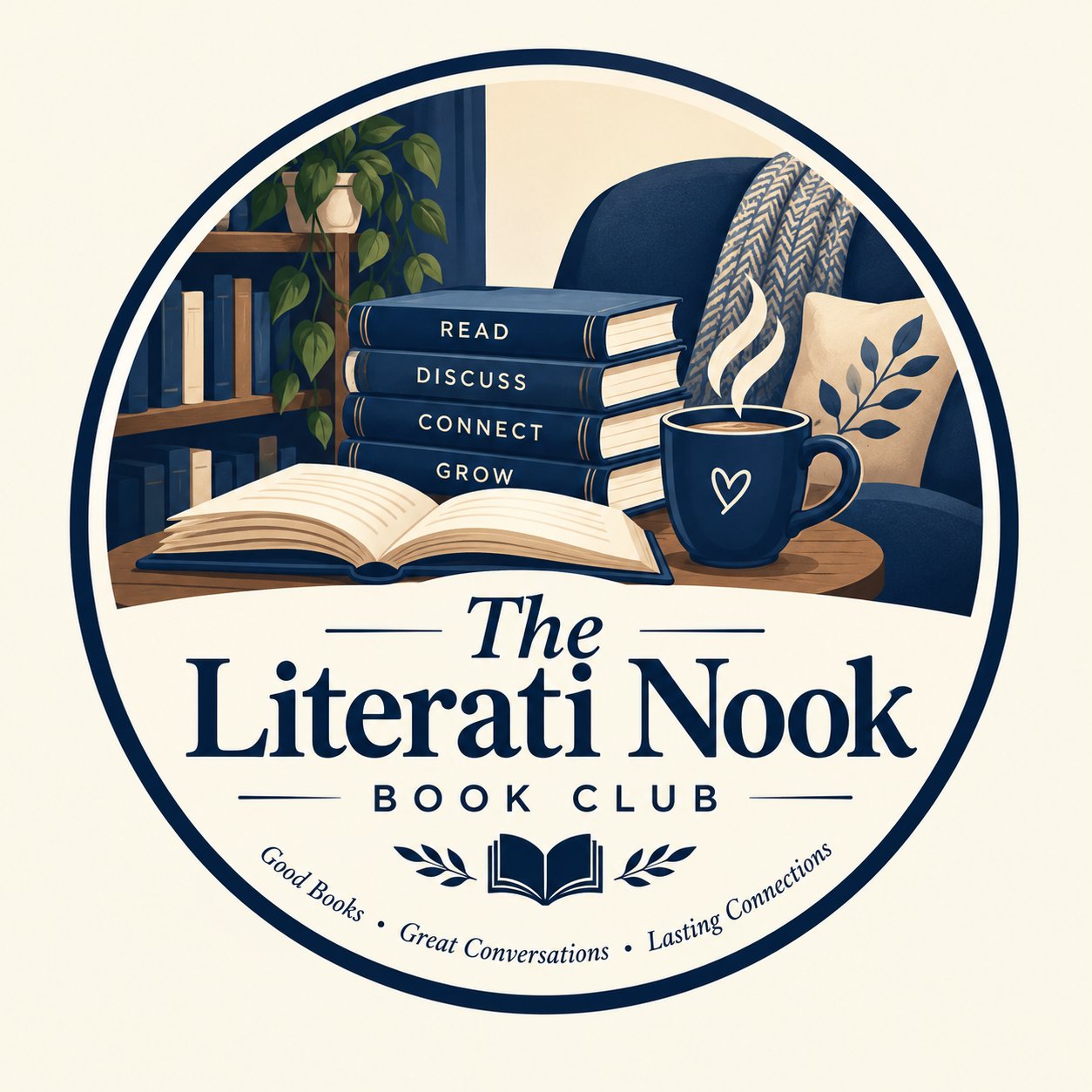 The Literati Nook logo