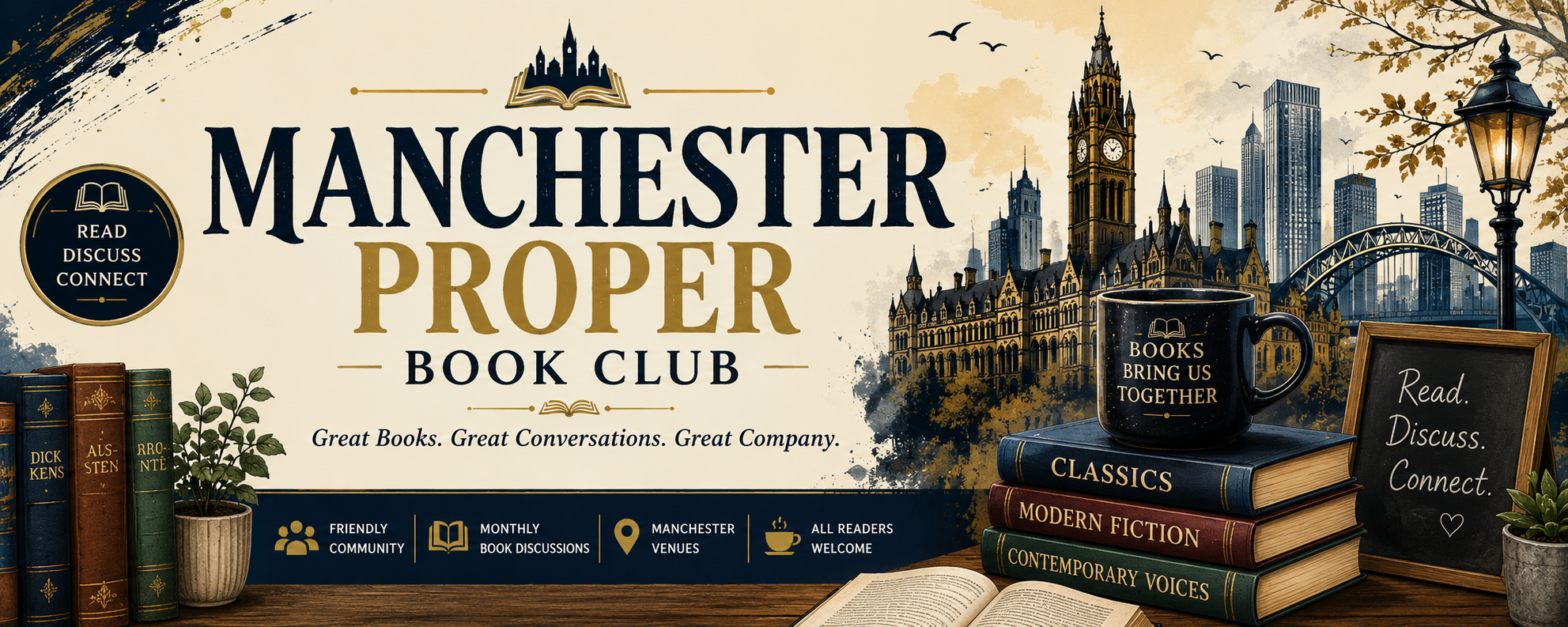 Manchester Proper Book Club cover image