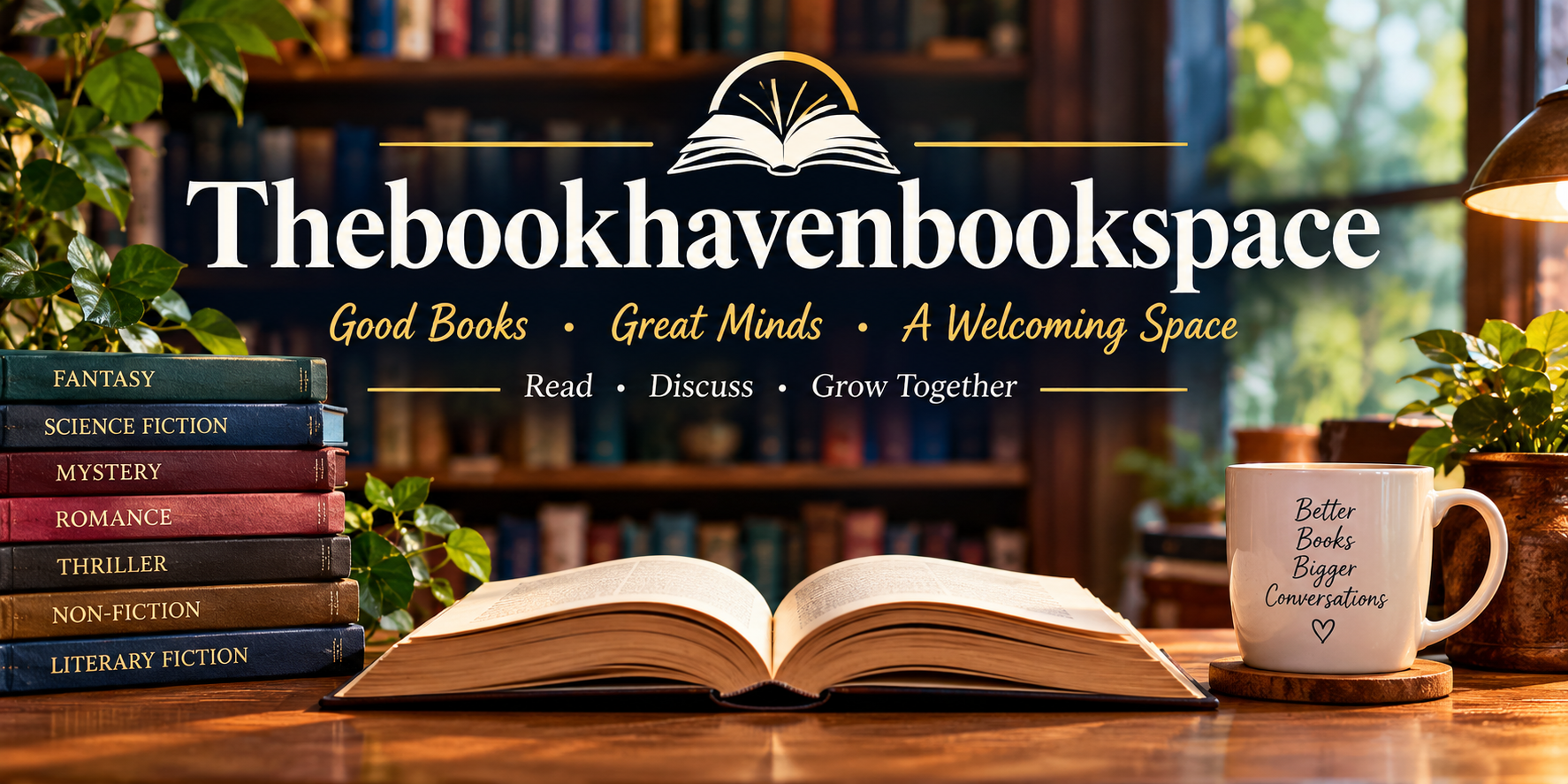 Thebookhavenbookspace cover image