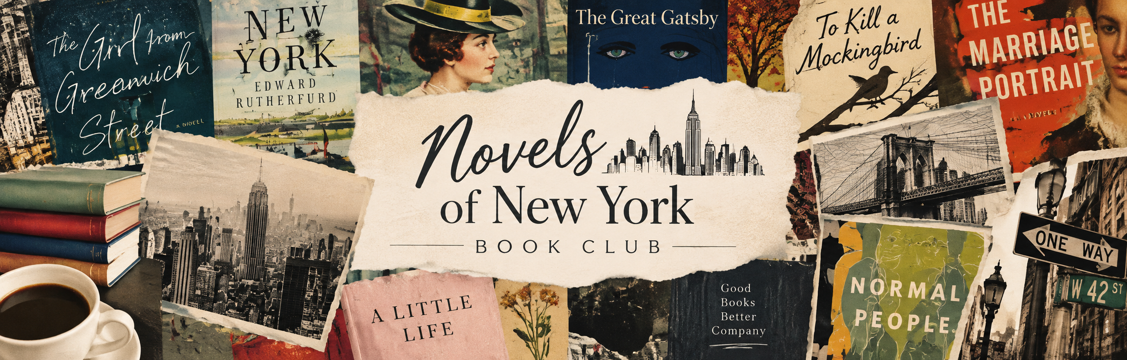 Novels of New York Book Club cover image