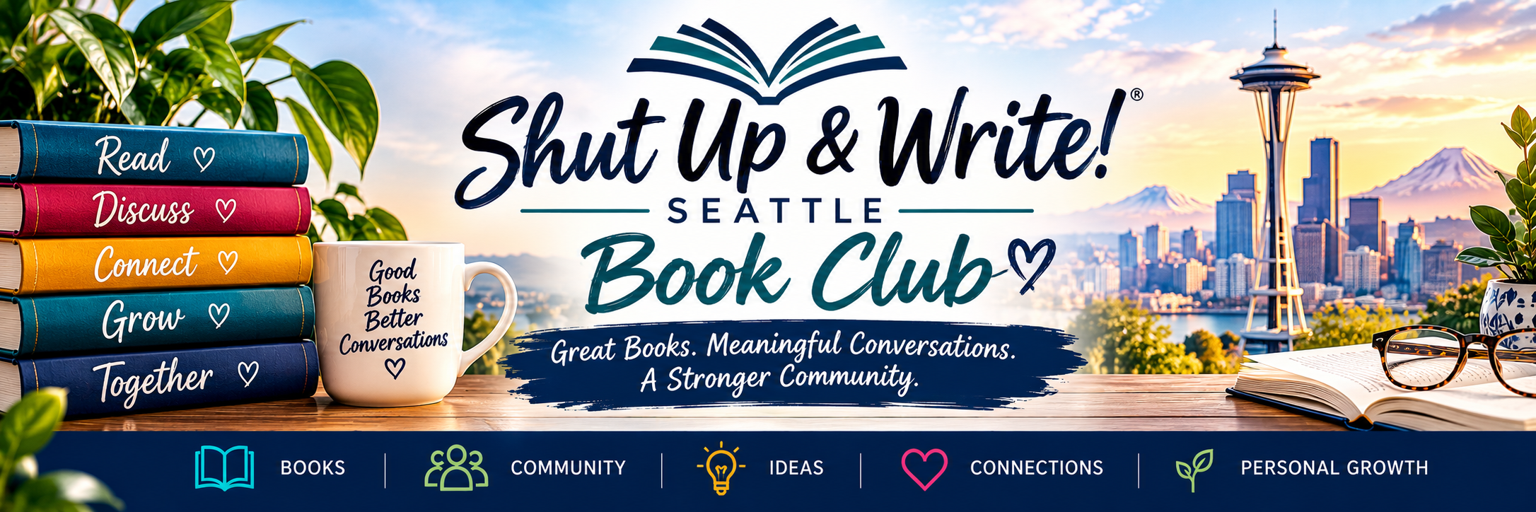 Shut Up & Write! Seattle Book Club cover image