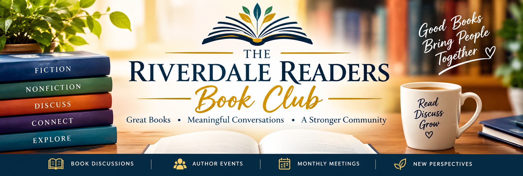 THE RIVERDALE READERS BOOK CLUB cover image