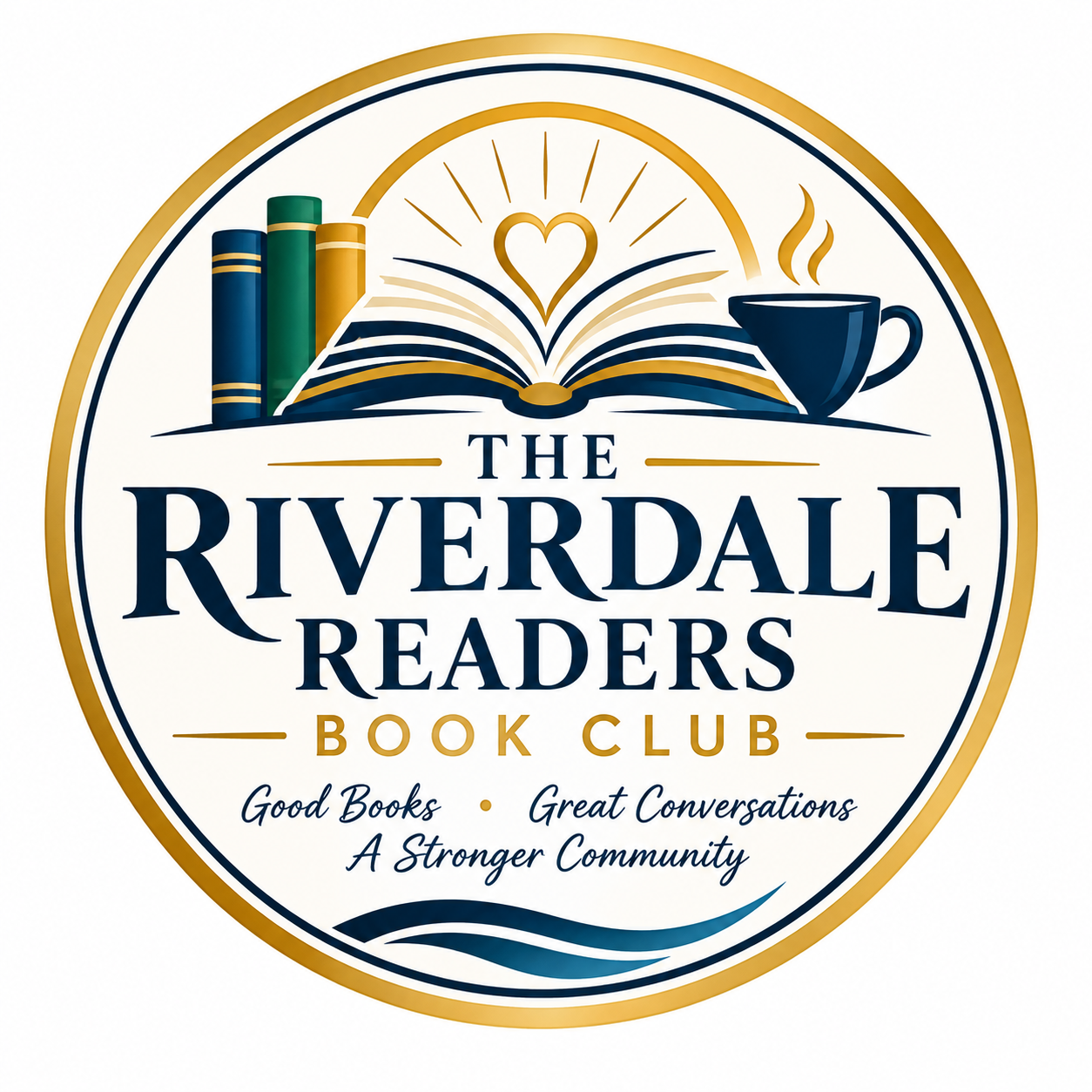 THE RIVERDALE READERS BOOK CLUB logo