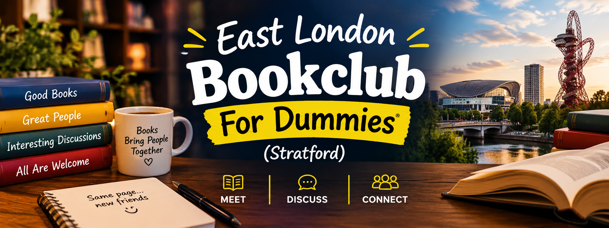 East London Bookclub For Dummies (Stratford) cover image