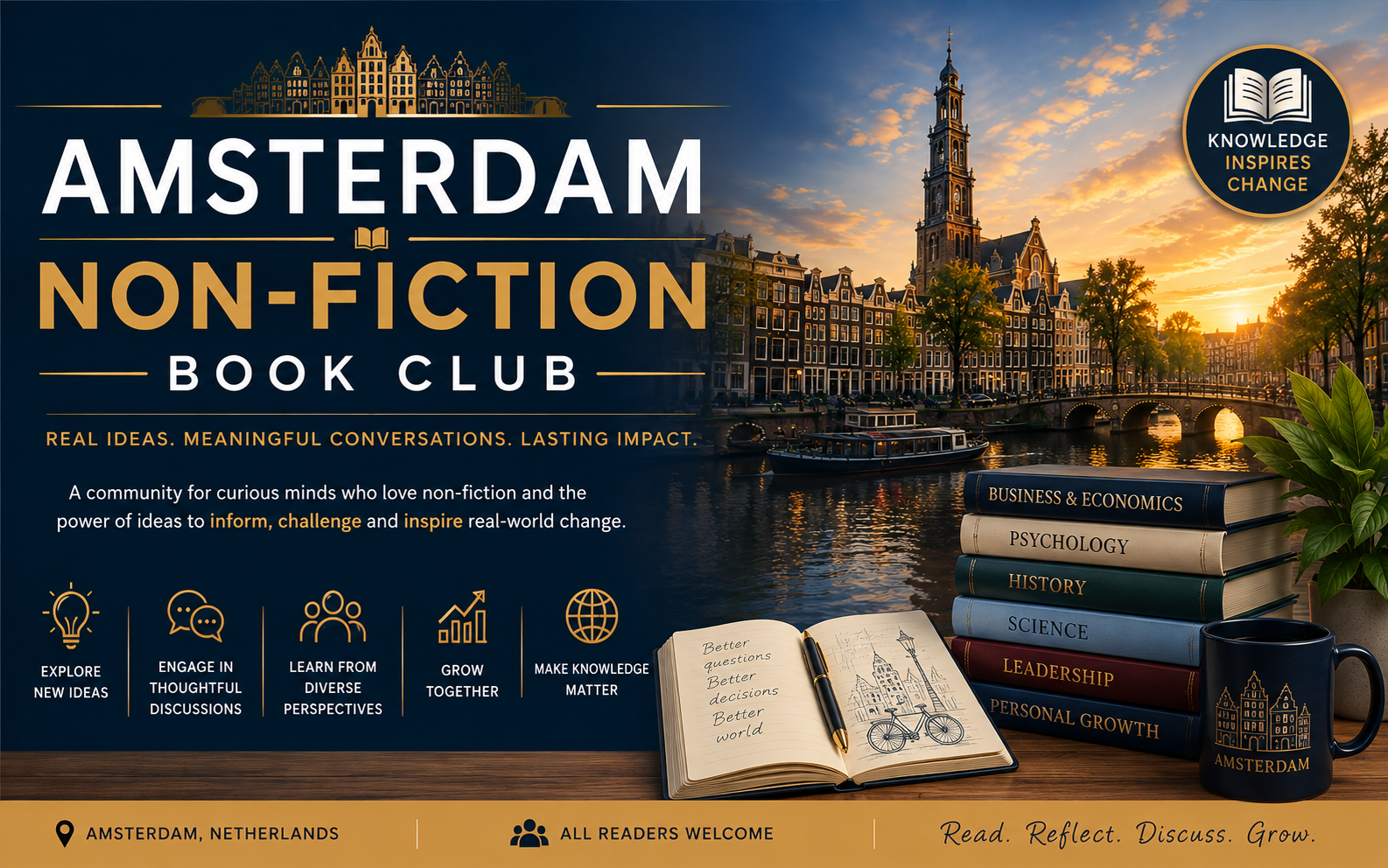 Amsterdam Non-fiction Bookclub cover image