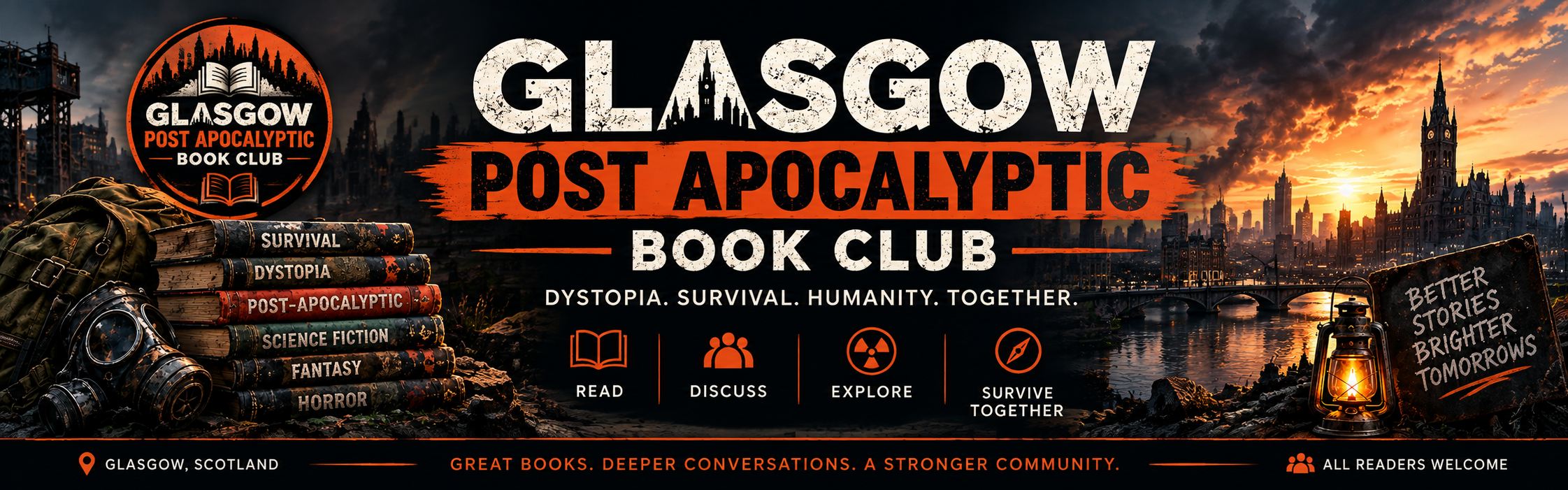 Glasgow Post Apocalyptic Book Club cover image