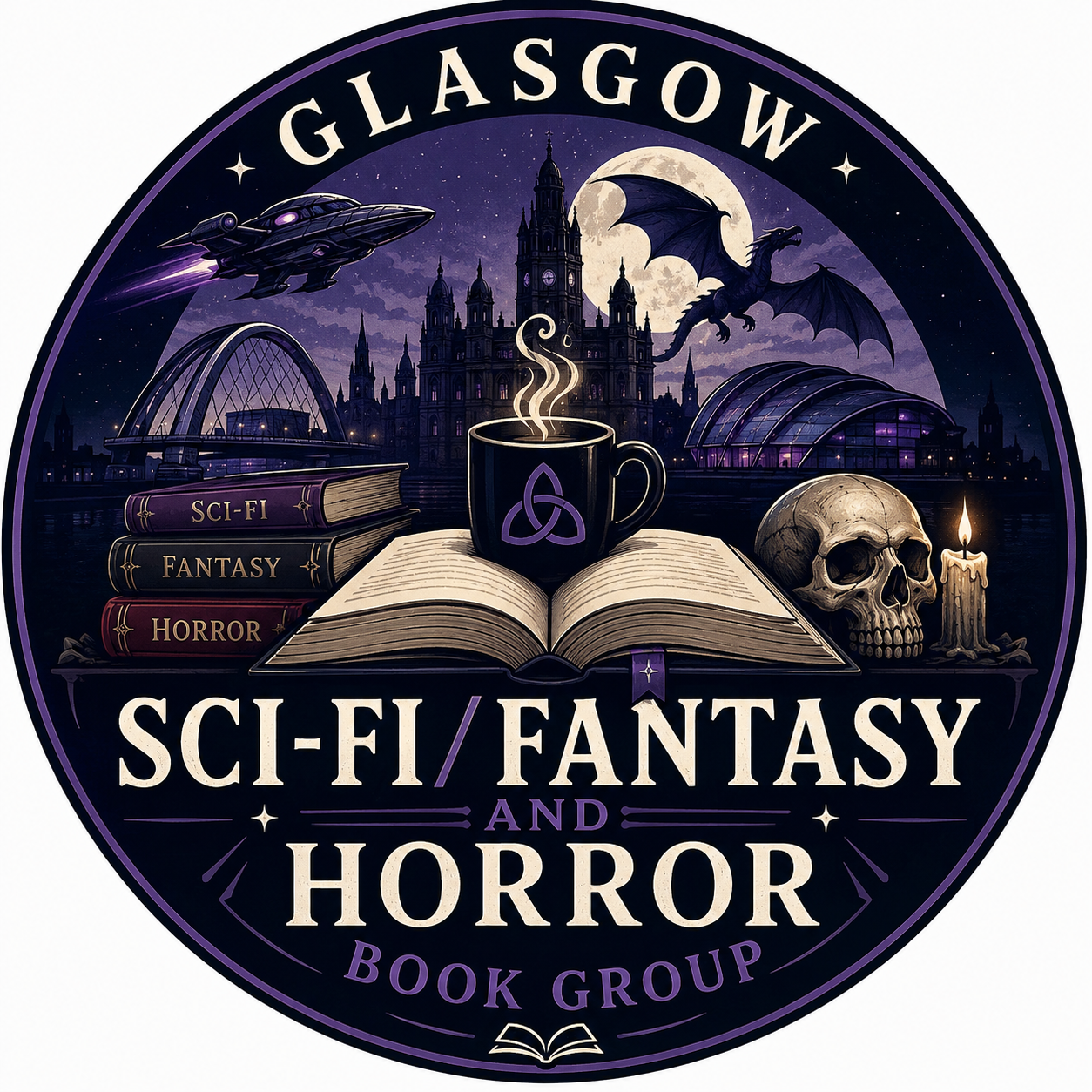 Glasgow Sci-Fi/Fantasy and Horror Book Group logo