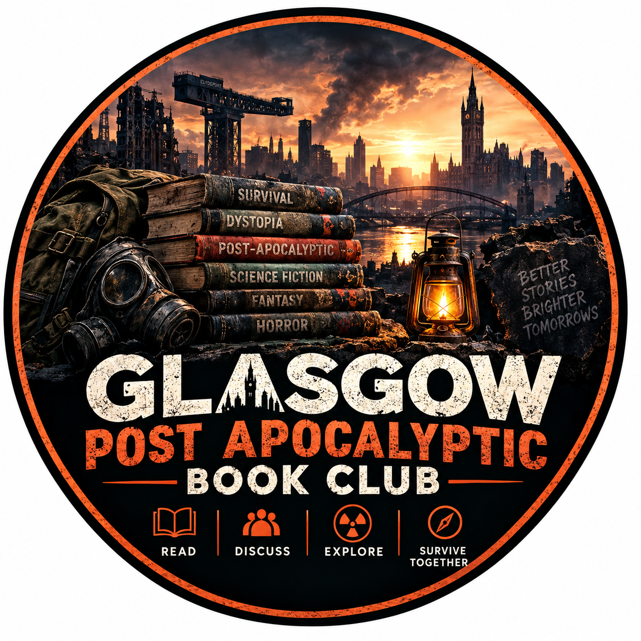 Glasgow Post Apocalyptic Book Club logo
