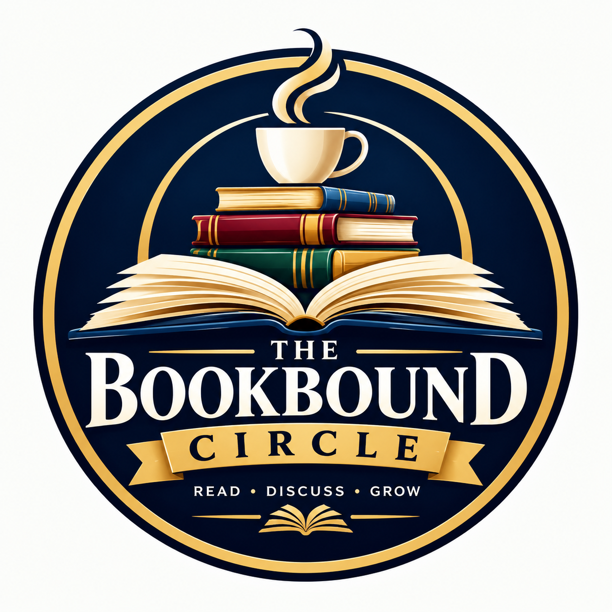 The Bookbound Circle logo