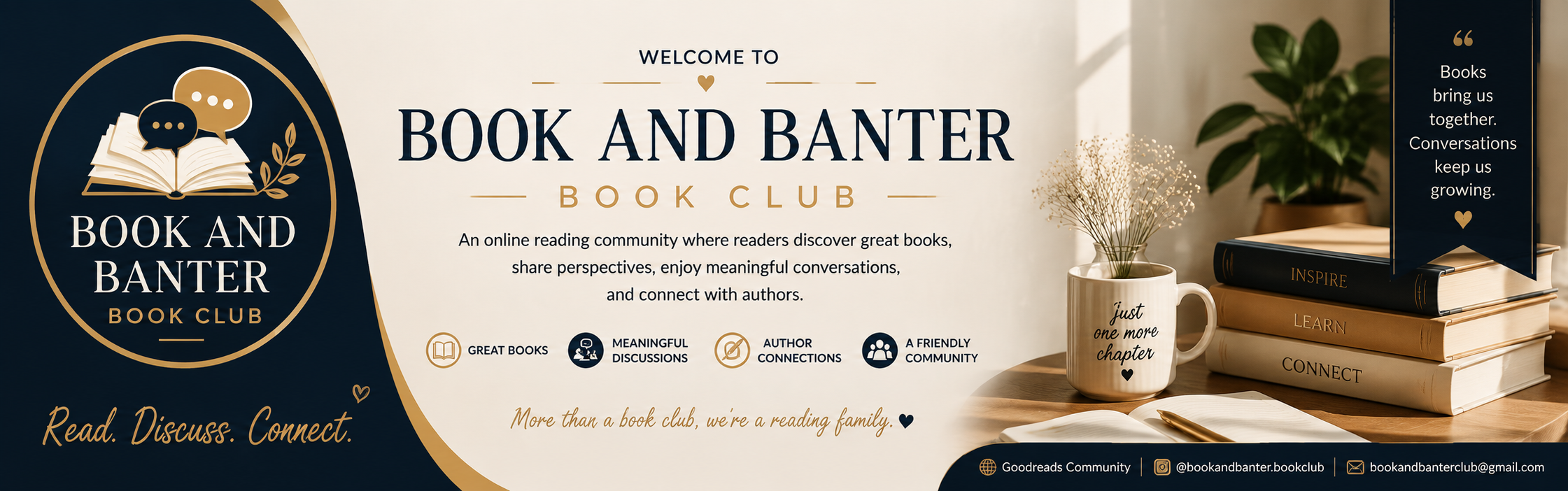 Book and Banter Book club cover image